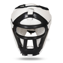 Load image into Gallery viewer, Head Guard with Removable Face Shield - White
