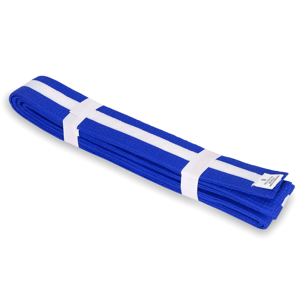 Blue Belt with White Stripe