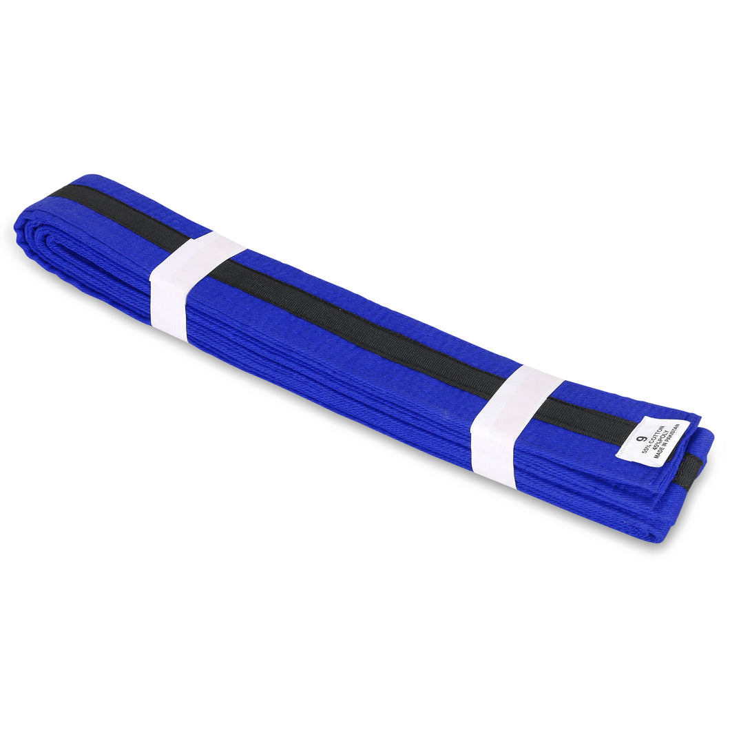 Blue Belt with Black Stripe