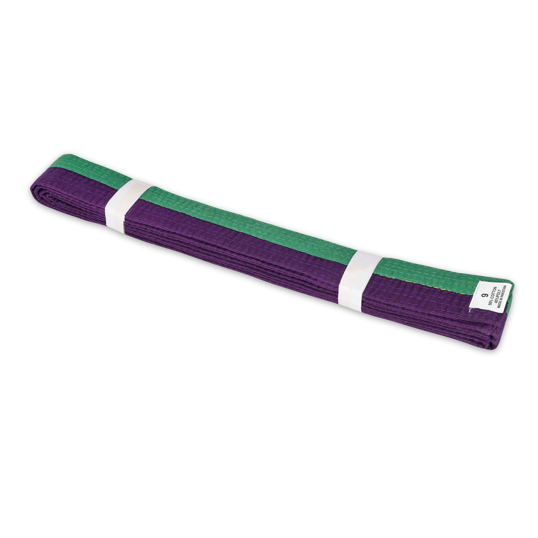 Purple and Green Belt