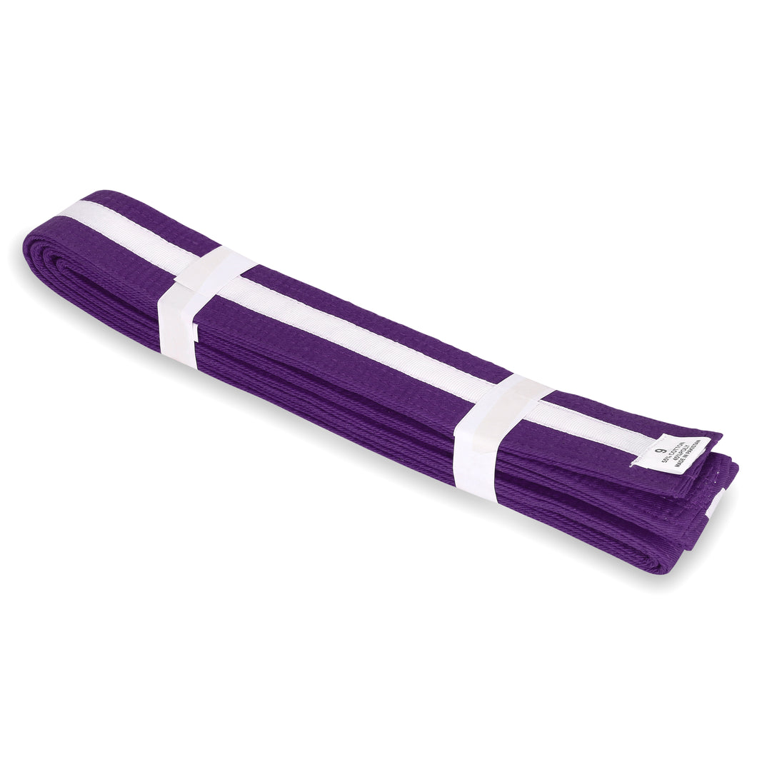 Purple Belt with White Stripe