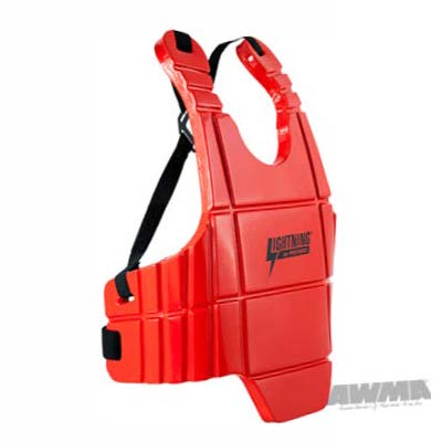 ProForce Lightning Foam Chest Guard - Red